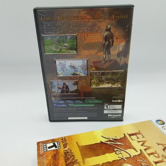 Age of Empires III War Chiefs Expansion Pack 2006 Booklet & Product Key Included - Picture 3 of 6